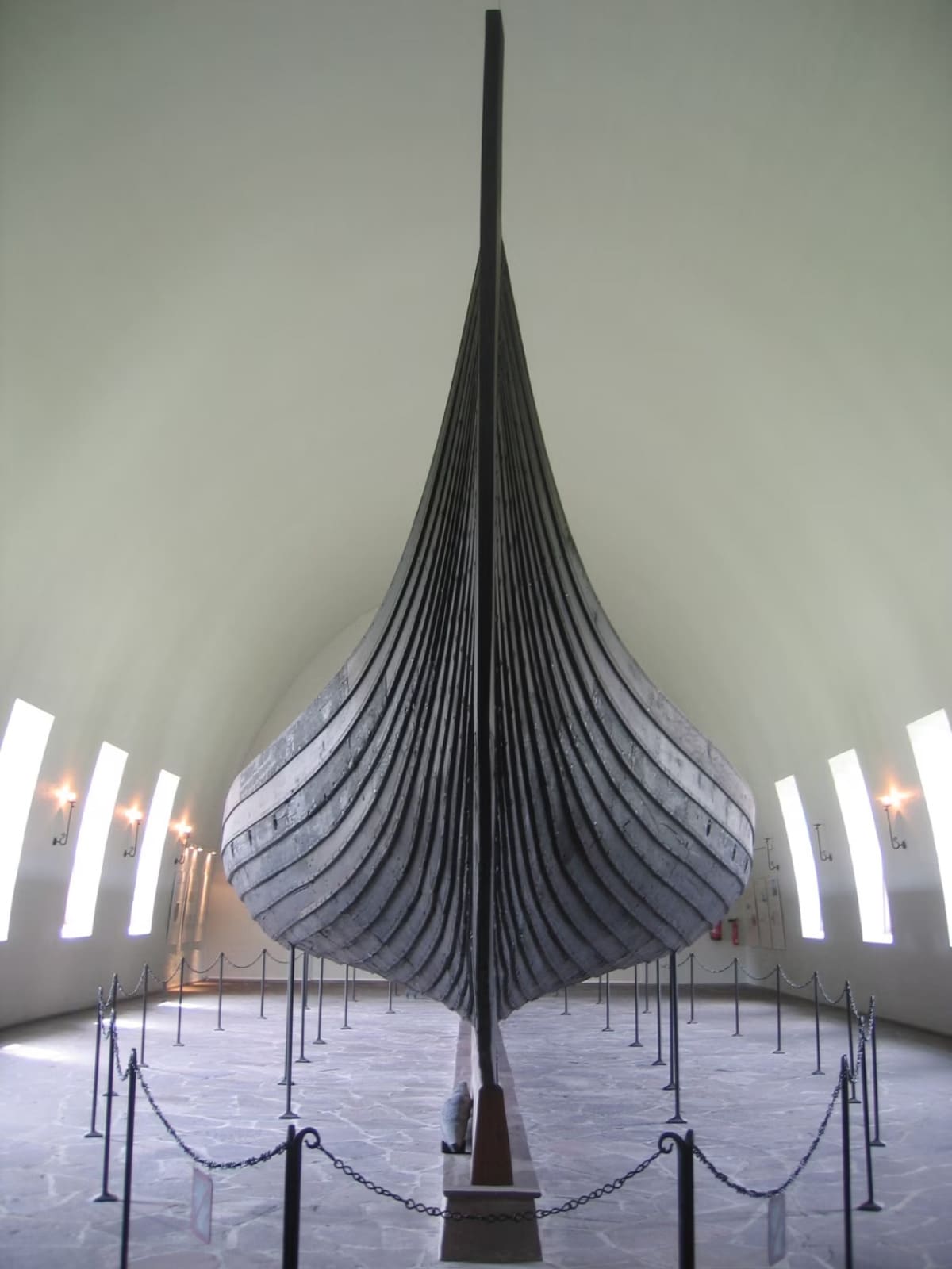 Navio viking Langskip, século IX