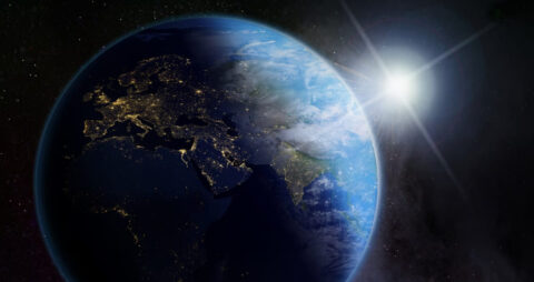 Velocidade do espaço-Terra