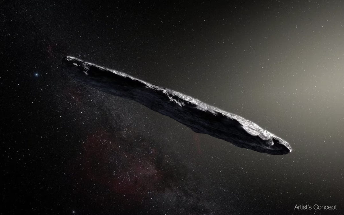extraterrestre natural oumuamua