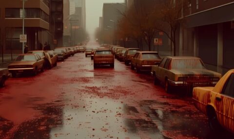 Cidade da chuva vermelha