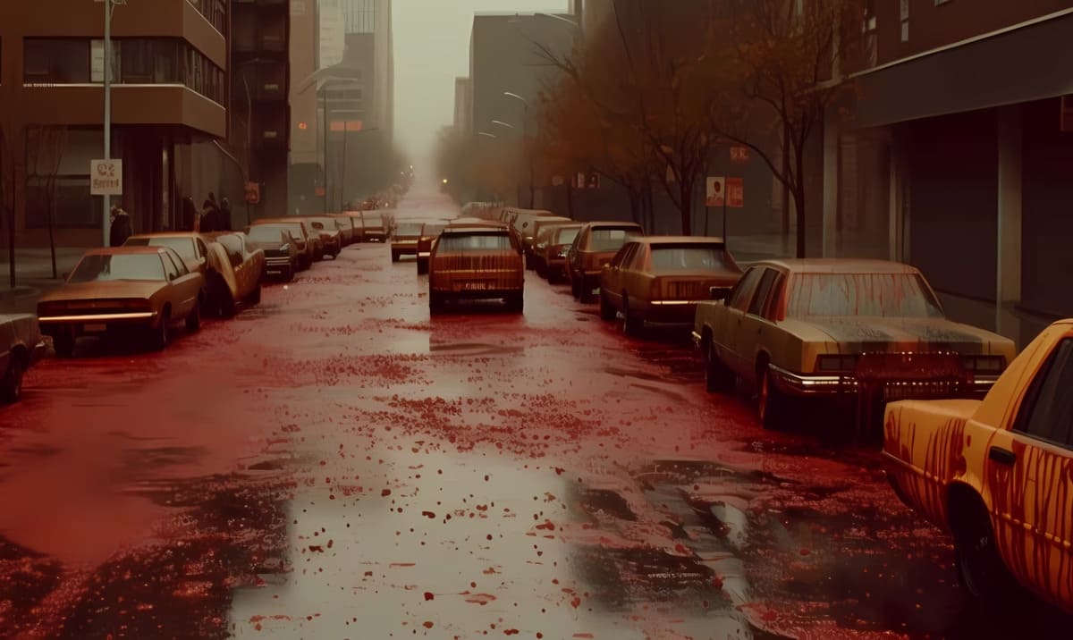 Cidade da chuva vermelha